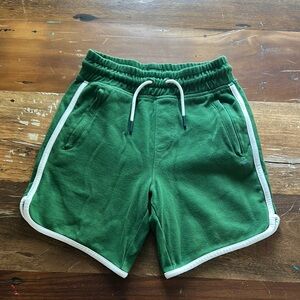 GAP Green and White Retro Shorts